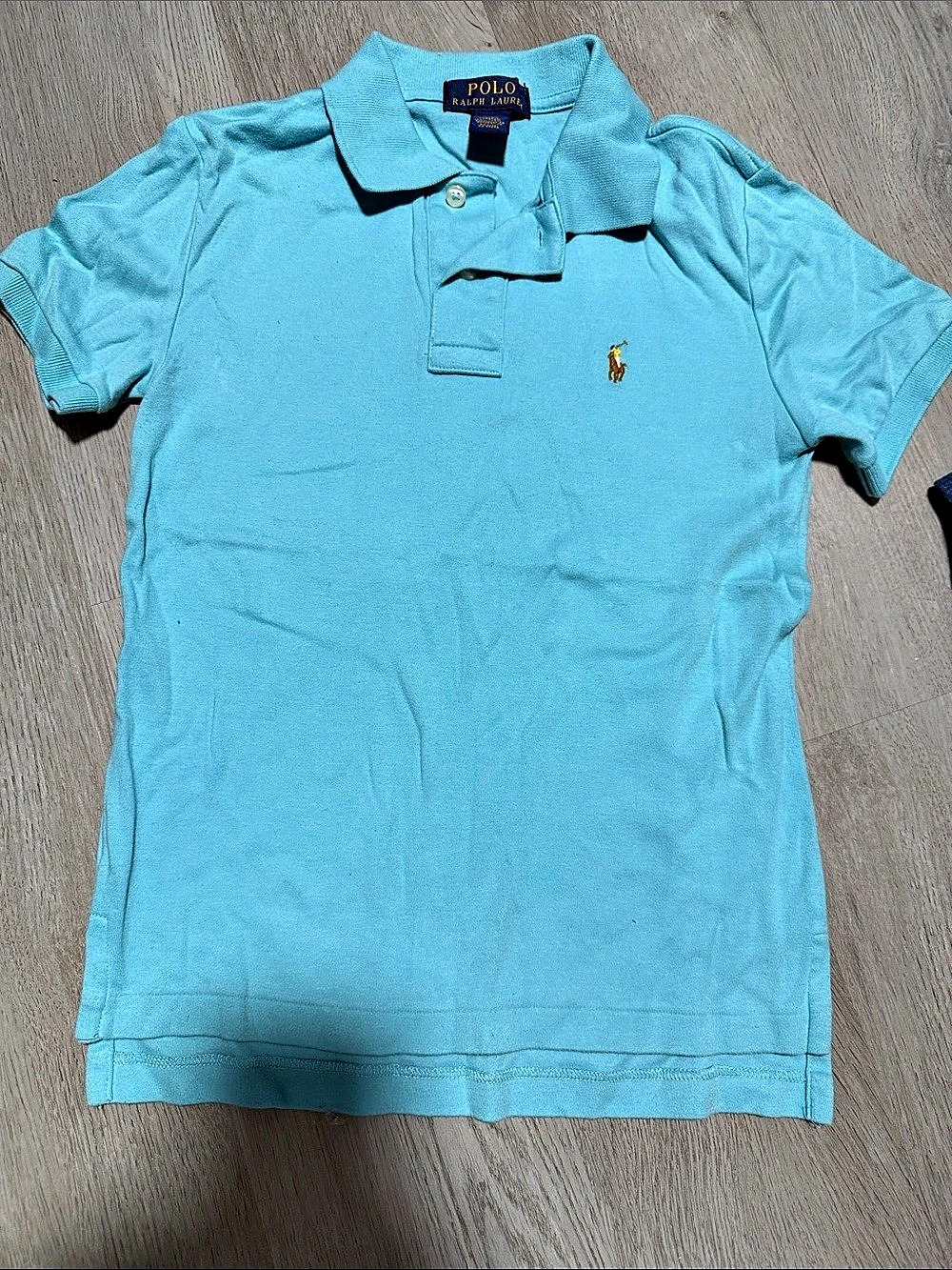 Polo Ralph Lauren The Iconic Mesh Polo Shirt Blue Size Small